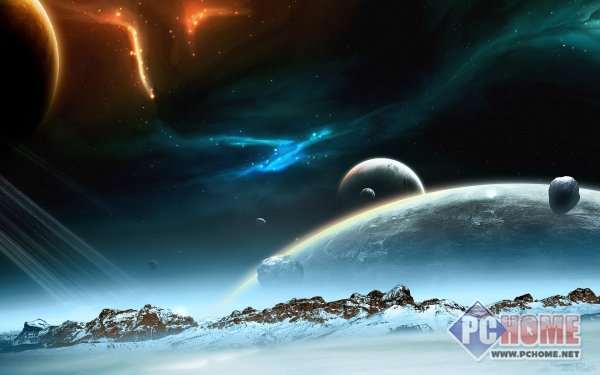 科幻宇宙星球cg壁纸 02